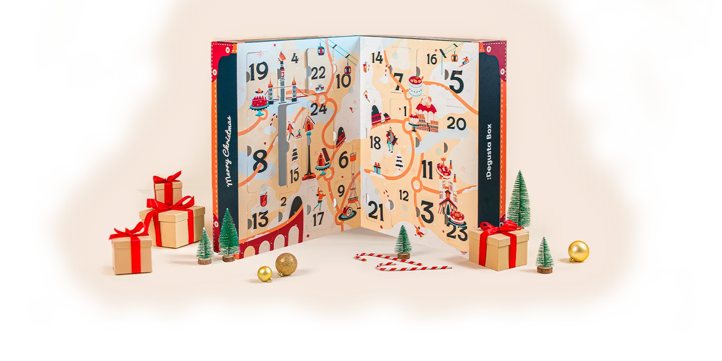 CALENDARIO DELL`AVVENTO LEGAMI 2025 | Cartoleria Punto Carta